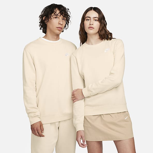 Sudaderas nike mujer beige best sale